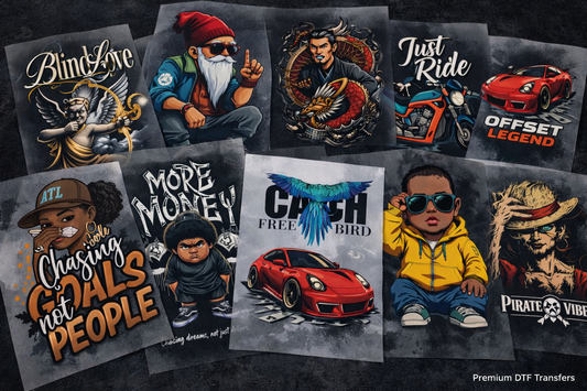 DTF Transfer By Size