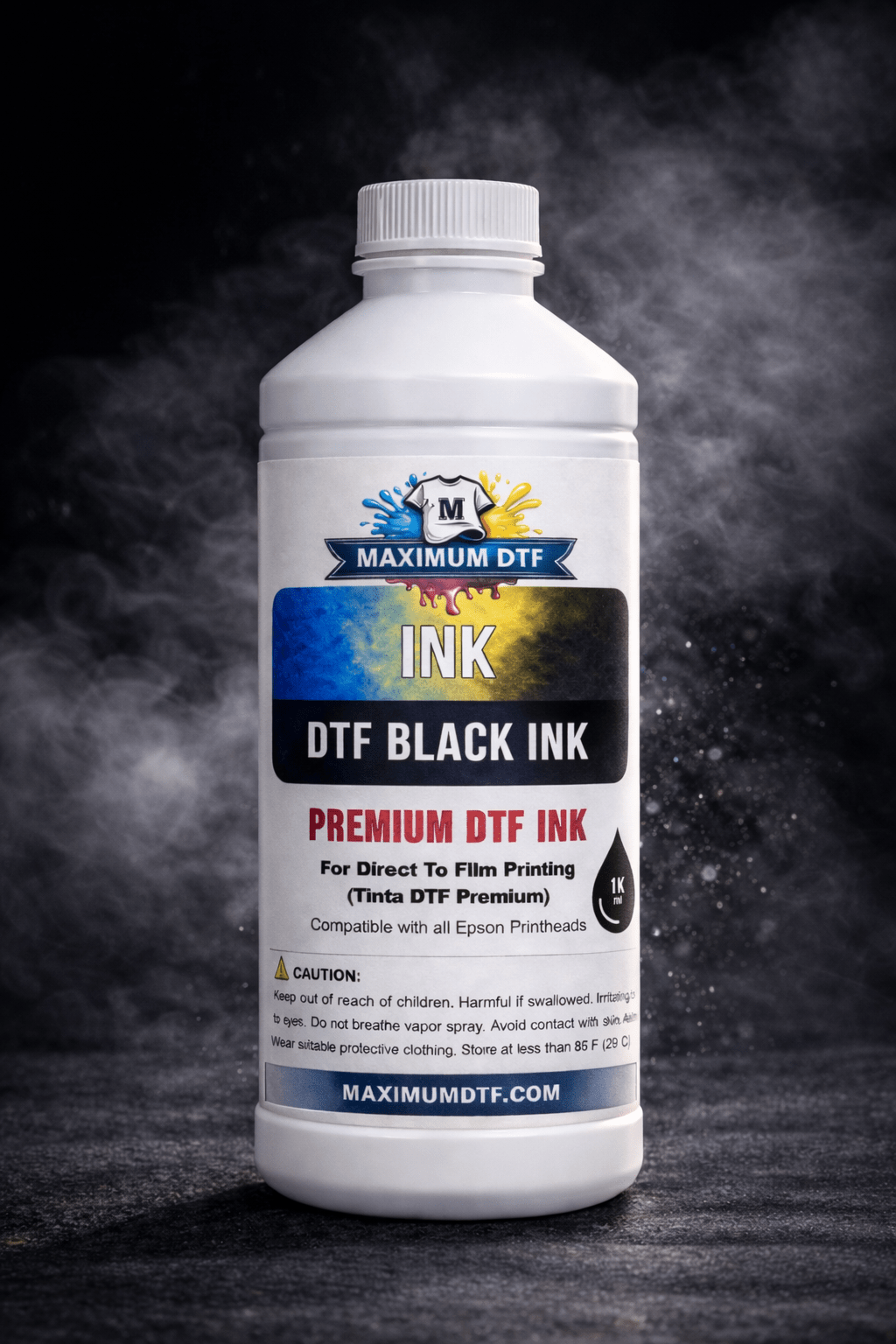 MaximumDTF | Pigment DTF Ink Black - Maximum DTF