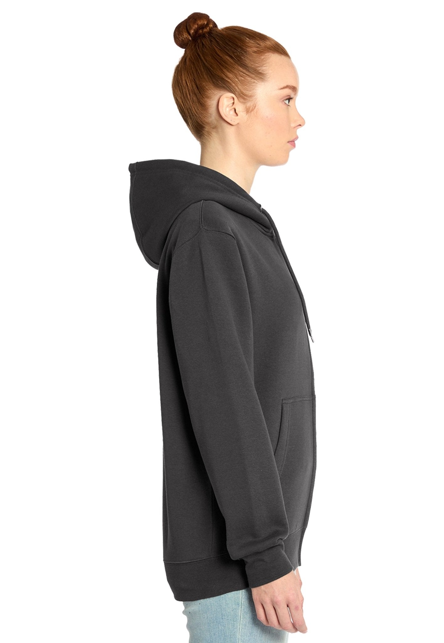Unisex Premium Full - Zip Hooded Sweatshirt - Maximum DTF