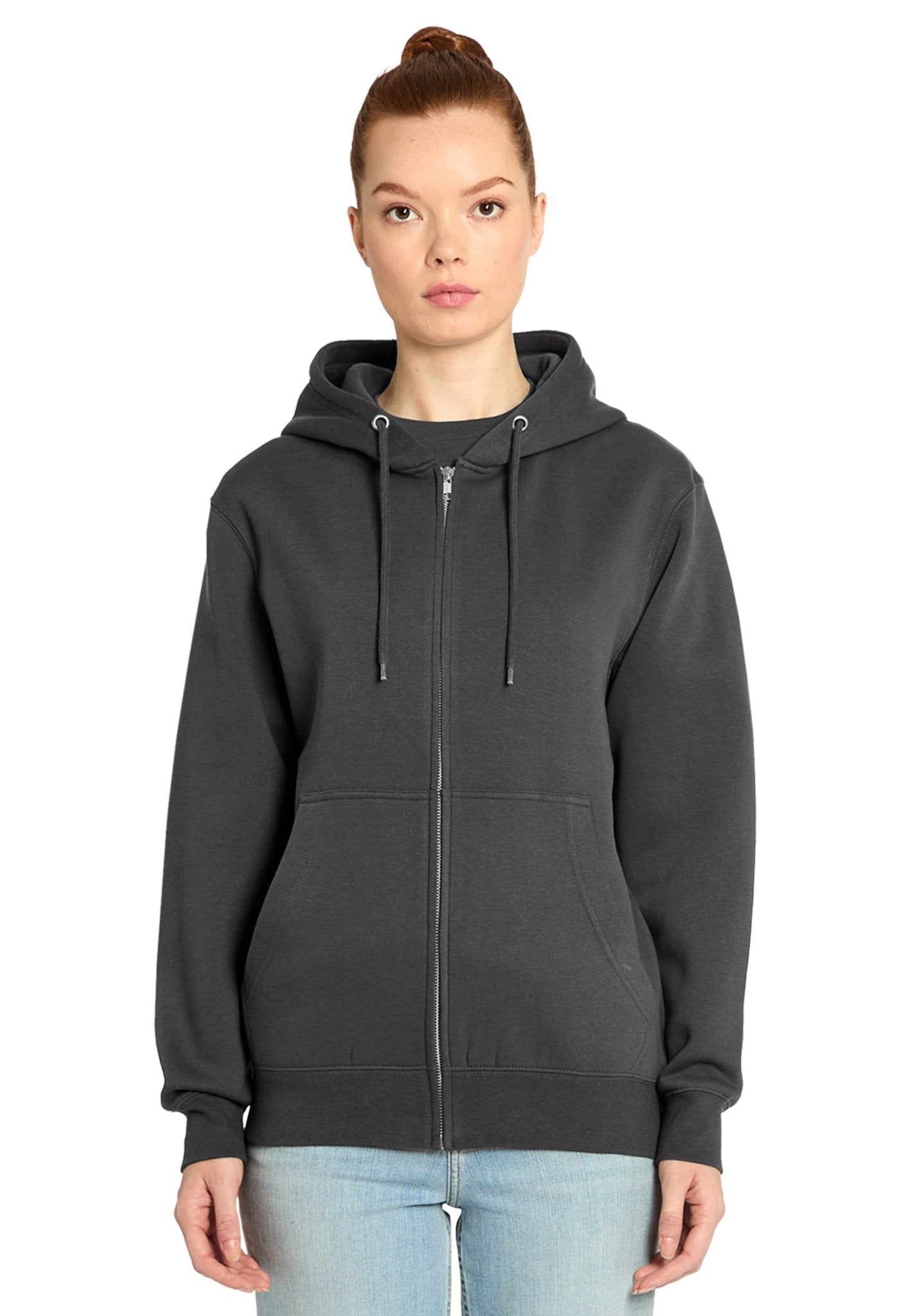 Unisex Premium Full - Zip Hooded Sweatshirt - Maximum DTF